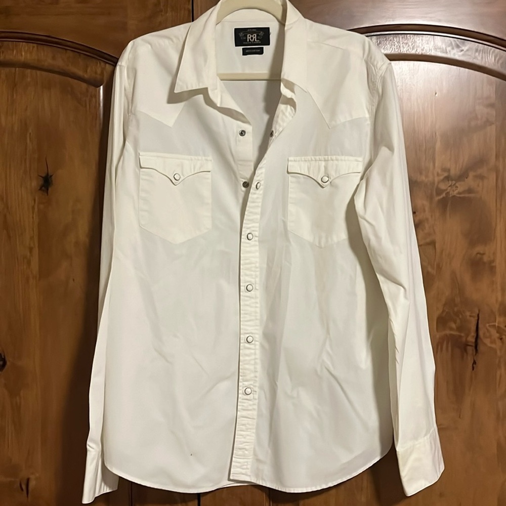 Double RL by Ralph Lauren Pearsnap